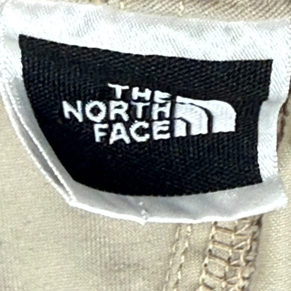 The North Face Hiking Pants Mens XL Tan Nylon‎ Cargo Belted Outdoor Trousers